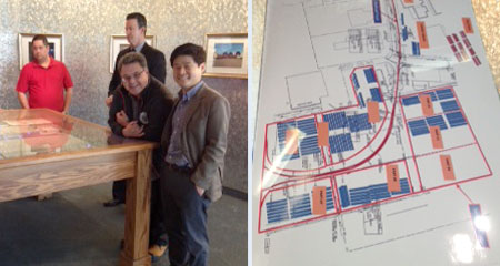 blueprints for construction process